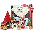 Advent Calendar 2024 Adult, Holiday Gift Baskets for Women with Hand Cream, Epsom Salt, Candle, Necklace, Brooch, Ear Clips, Skincare Beauty Advent Calendar, Happy New Year Countdown Calendar Gift Set