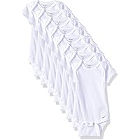Gerber unisex-baby 8-pack Short Sleeve Onesies Bodysuits