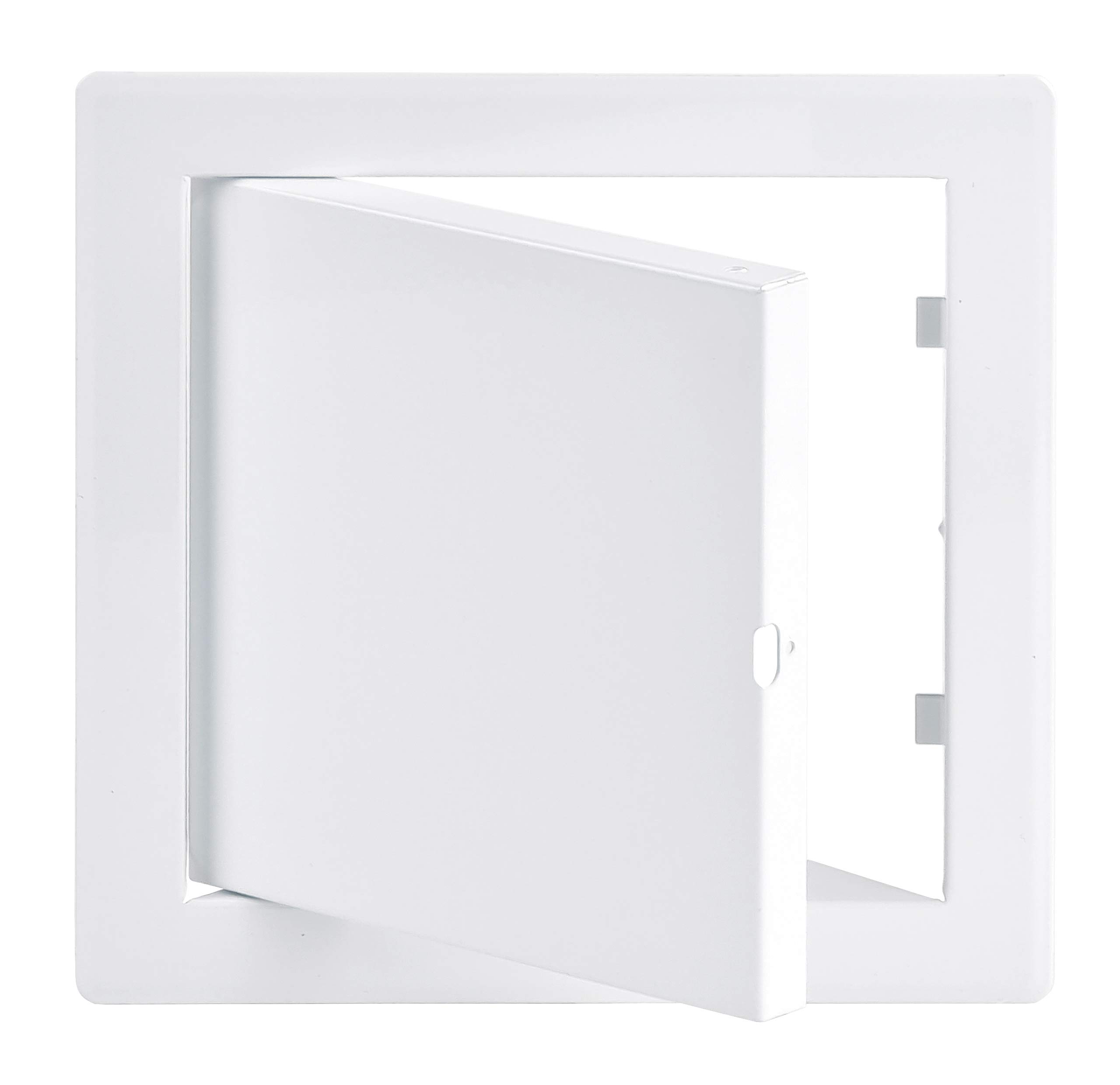 Steinberg14 White 15x15 cm / 6x6 inch White Metal Access Panel - Access Door - Inspection Flap