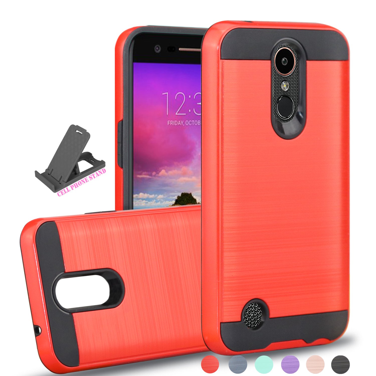 Best Lg K20 Plus Case, Lg K20 V Case Red