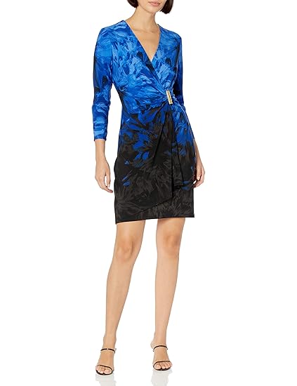 faux wrap dress amazon