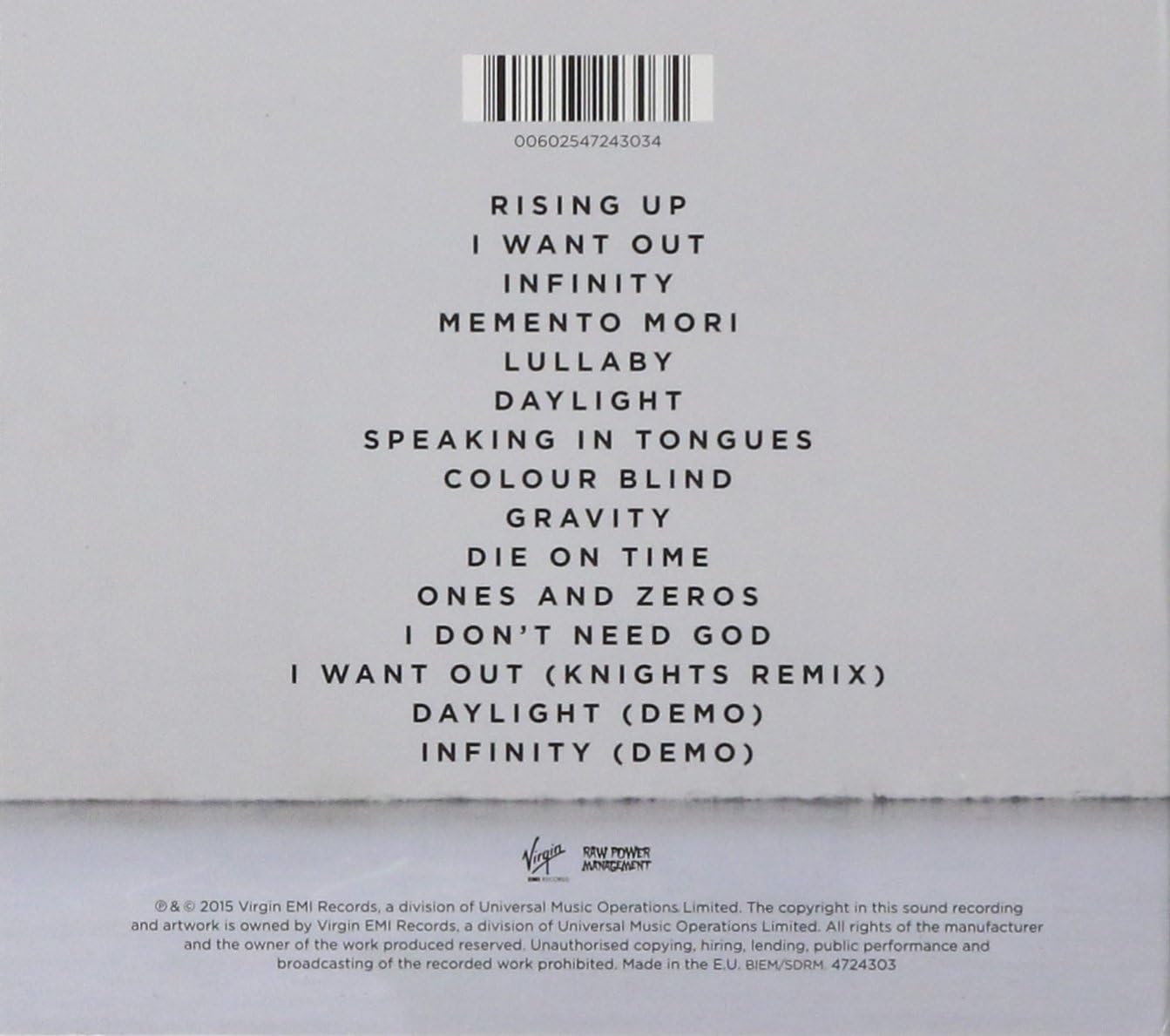 Ones And Zeros By Young Guns Amazon Co Uk Music