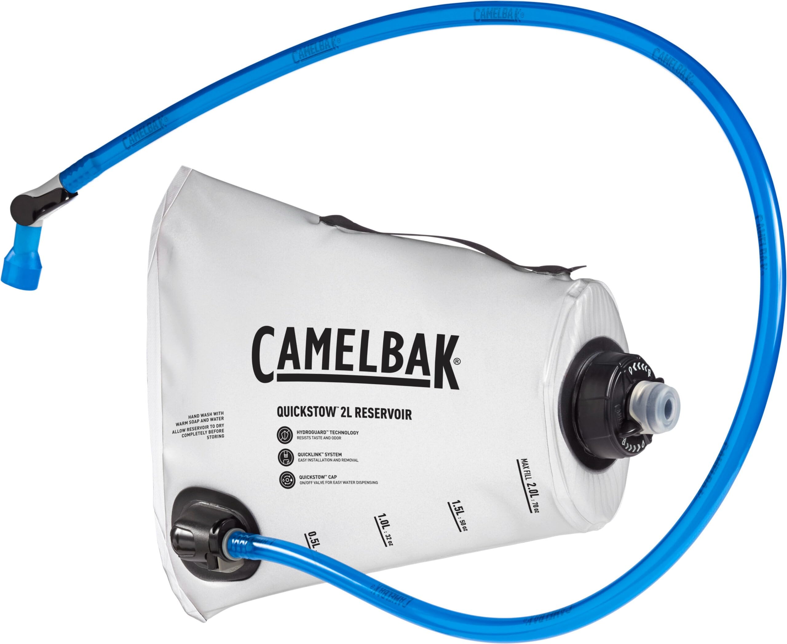 CAMELBAK Quick Stow 2L Reservoir, Clear
