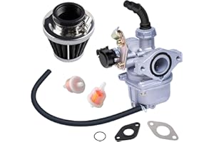 PZ19 Carburetor Compatible with Taotao ATV 125cc 50cc 70cc 90cc 100cc 110cc Dirt Pit Bike Scooter Moped Go karts CRF with 35m