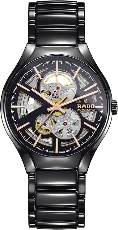 Amazon Com Rado Men S True Open Heart Ceramic Swiss Automatic Watch Watches