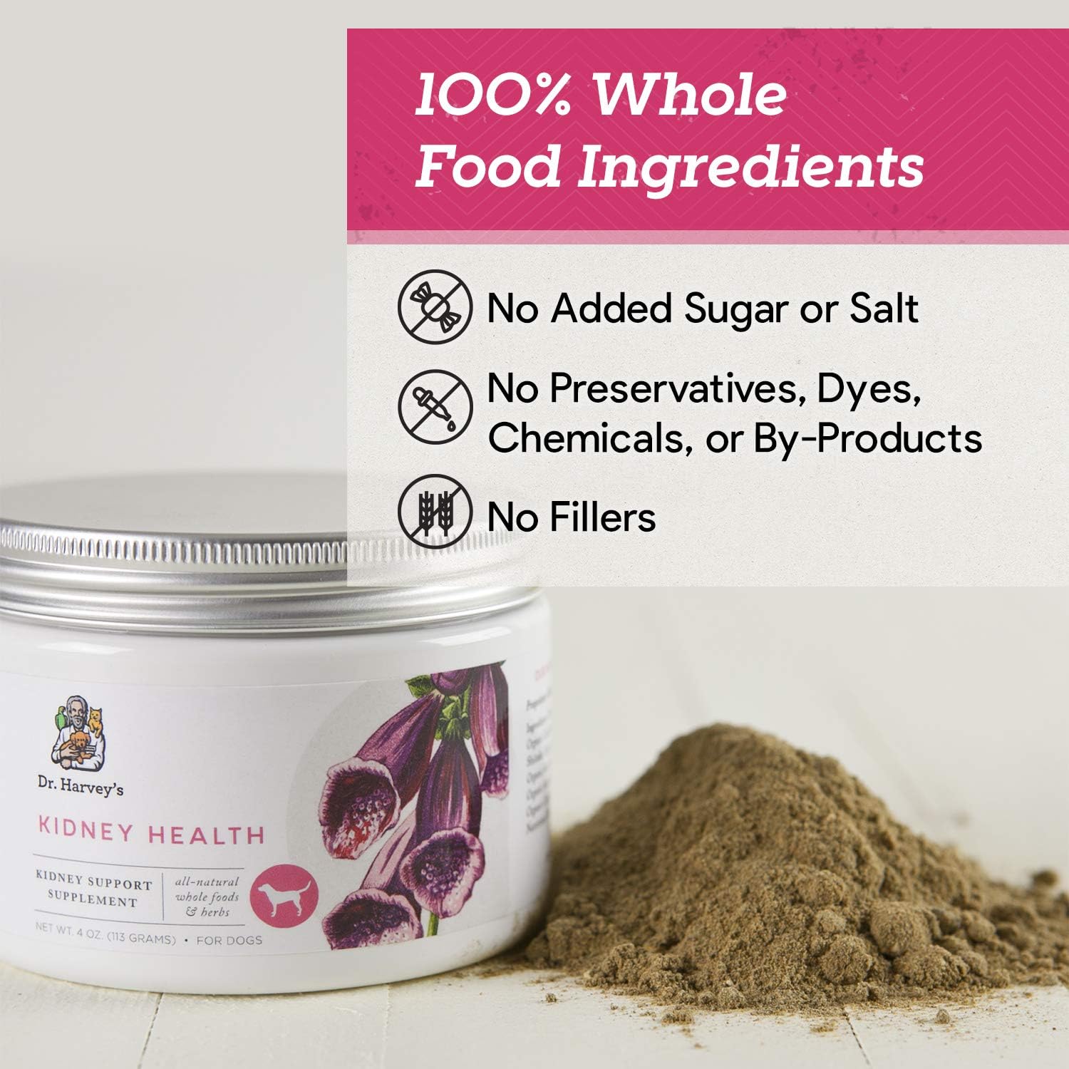 dr harvey's dog food for kidney disease