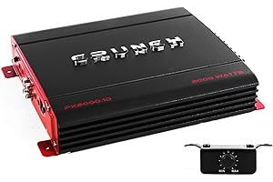Crunch PX 2000.1D Power Monoblock Amplifier (Class D, 2,000 Watts Max)