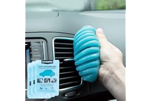 TICARVE 3 Pack Cleaning Gel for Car Detailing Putty Car Vent Cleaner Goo Cleaning Putty Gel Auto Detailing Tools Car Interior Cleaner Dust Cleaning Mud for Cars Dust Cleaner Slime Keyboard Cleaner