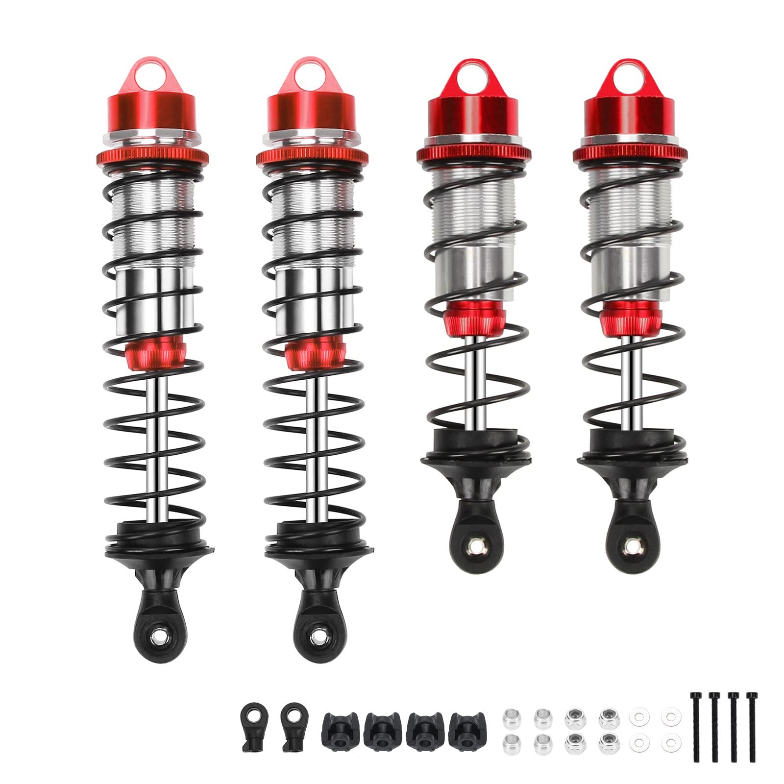 RCAWD front&rear shock absorber damper for Arrma 1/7 1/8 Mojave EXB Outcast Notorious Typhon Talion cars ALUMINUM hopups upgrade parts 4pcs