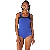 Speedo Womens Swimsuit One Piece Crossback Moderate Cut