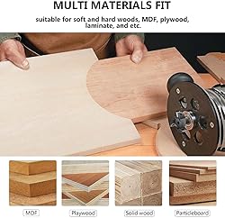 SpeTool 1-1/4" Cutting Dia Slab Flattening Router
