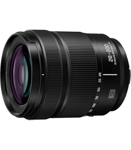 レンズ(ズーム) LUMIX S 28-200mm F4-7.1 MACRO O.I.S. Amazon.com : Panasonic LUMIX S 28-200mm F4-7.1 Macro O.I.S.