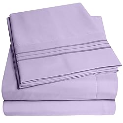 1500 Supreme Collection Queen Sheet Sets Lavender