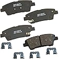 Bendix Premium SBC1551 Ceramic Rear Brake Pads for Genesis G80 2017, Hyundai Genesis 2016-2010, Kia K900 2017-2015