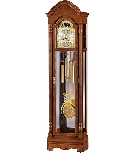 Amazon.com: Howard Miller Schultz Grandfather Clock, Golden Finish
