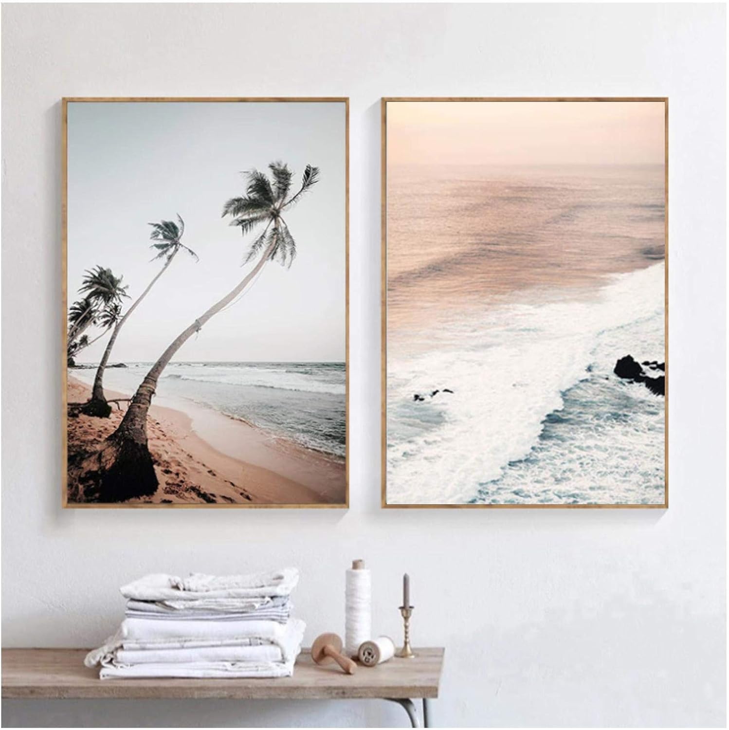 HGLLL Paisaje de la Naturaleza Costera Póster Artístico de Pared