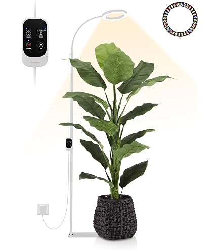 30W LED Grow Light Full Spectrum Plant Grow Light, 30W COB LED Floor ...