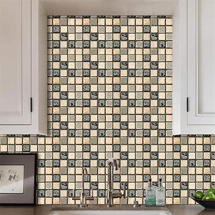 Amazon Com Goodtrade8 Clearance Mosaic Tile Stickers For