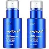 medicube Zero Exosome Shot Duo: Zero Exosome Shot 2,000PPM Spicule Facial Serum and Zero Exosome SHot 7,500PPM Spicule Facial Serum