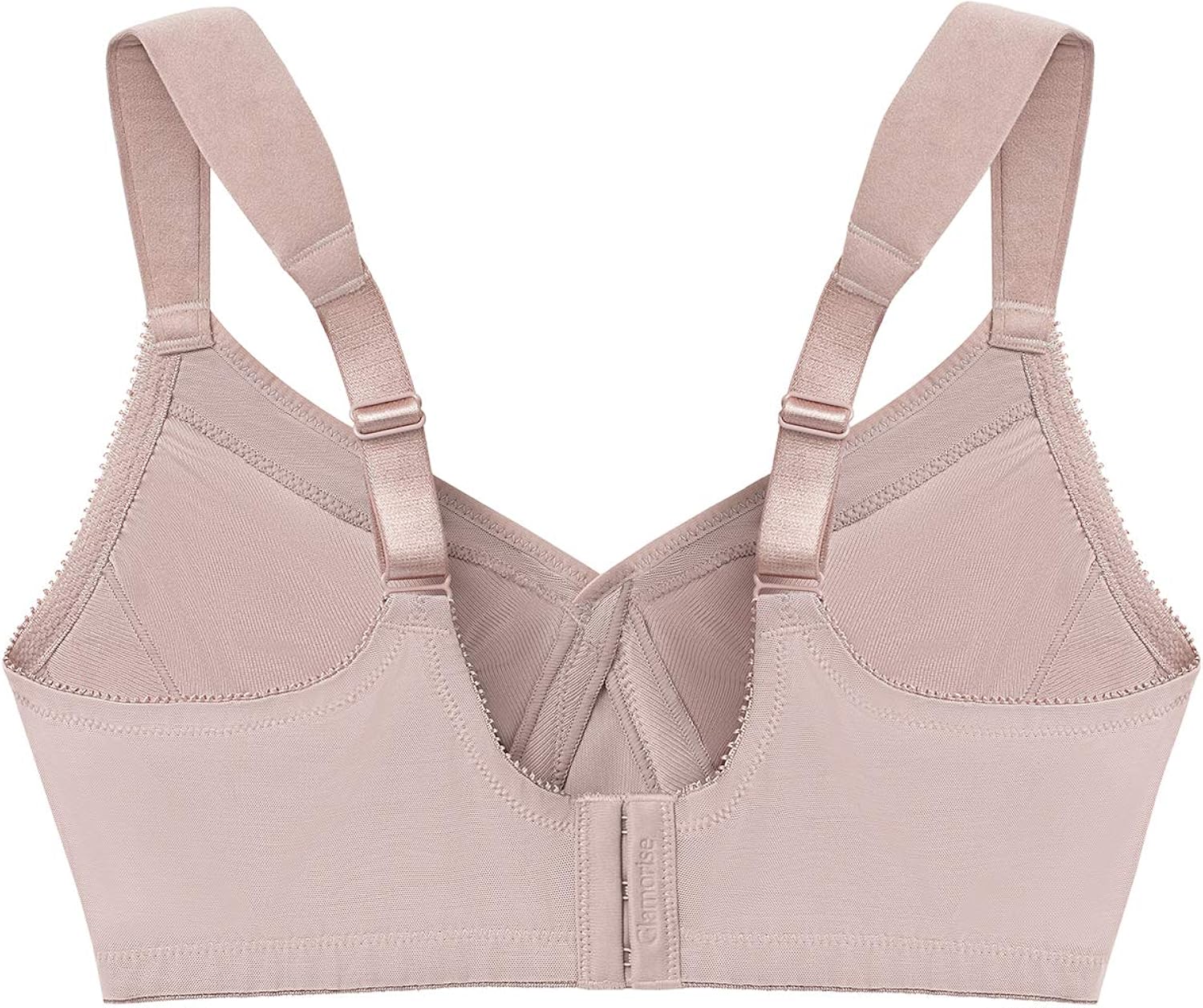 Glamorise Women's Full Figure MagicLift Non-Padded Wirefree T-Shirt Bra #1080 at  Women’s Clothing store