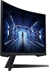 Samsung Odyssey G55 LC27G55TQWUXEN 27" 1440p QHD 144Hz 1ms Curved Gaming Monitor view 5
