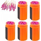 Waterproof Matches Survival Kit, Stormproof Matches with Case, 20pcs Fire Starter, Emergencys Fire Starter Matches for Hiking Camping Outdoor Survival (100pcs), 5Pcs