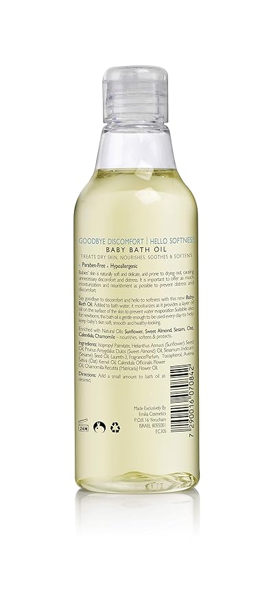 baby bath oil dry skin