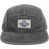 Croogo 5 Panel Hat Flat Brim Baseball Cap Snapback Hats for Men Vintage Trucker Dad Hat Hip Hop Street Style Skateboard Hats