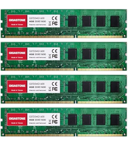 Kingston KVR1333D3N9/4G DDR3 PC3-10600U 1333MHz Low Profile 4GB