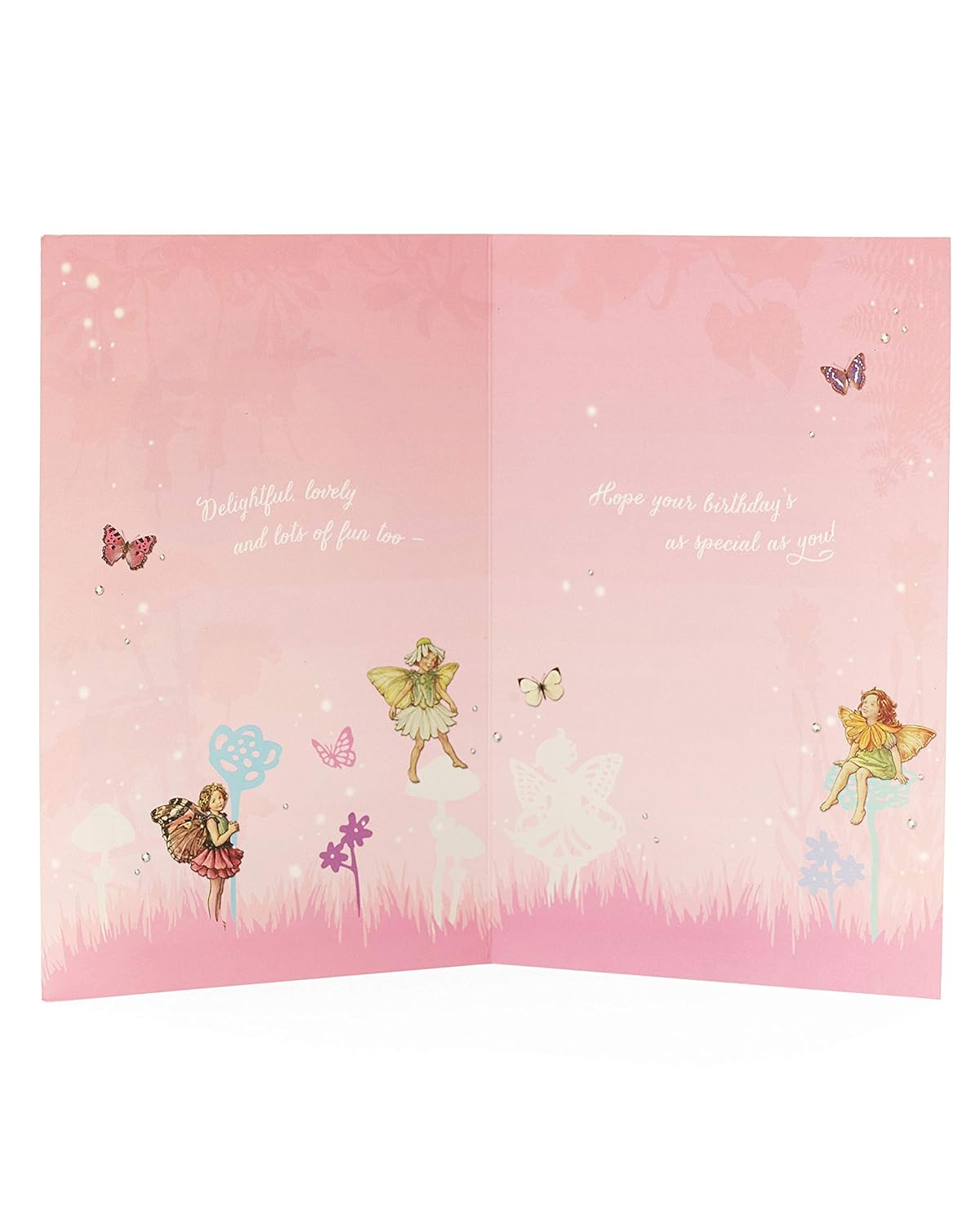 6th Birthday Card For Her Flower Fairies Gifts For Kids Fairy Birthday Card Ideal Gift Card For Kids Flower Fairies Birthday Card Age 6 Birthday Card Birthday Home Kitchen Umoonproductions Com