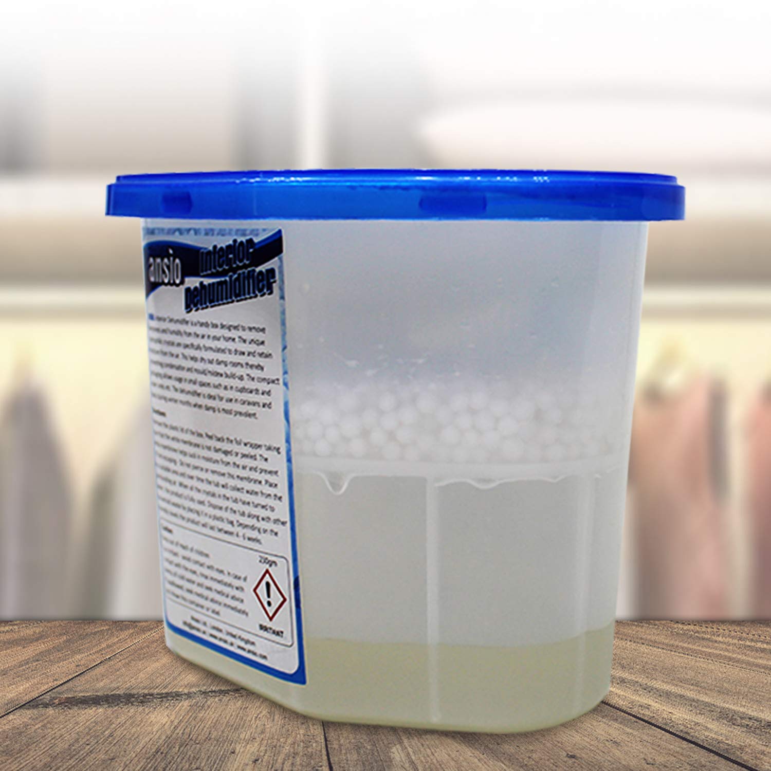 ANSIO Interior Dehumidifier, Condensation Remover, Moisture Absorber