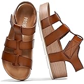 Project Cloud Platform Sandals Women - Comfortable Plush & Soft Insole Ladies Wedges - Non Slip & Lightweight Strap Wedge Sandals for Women 2026 (Phased)