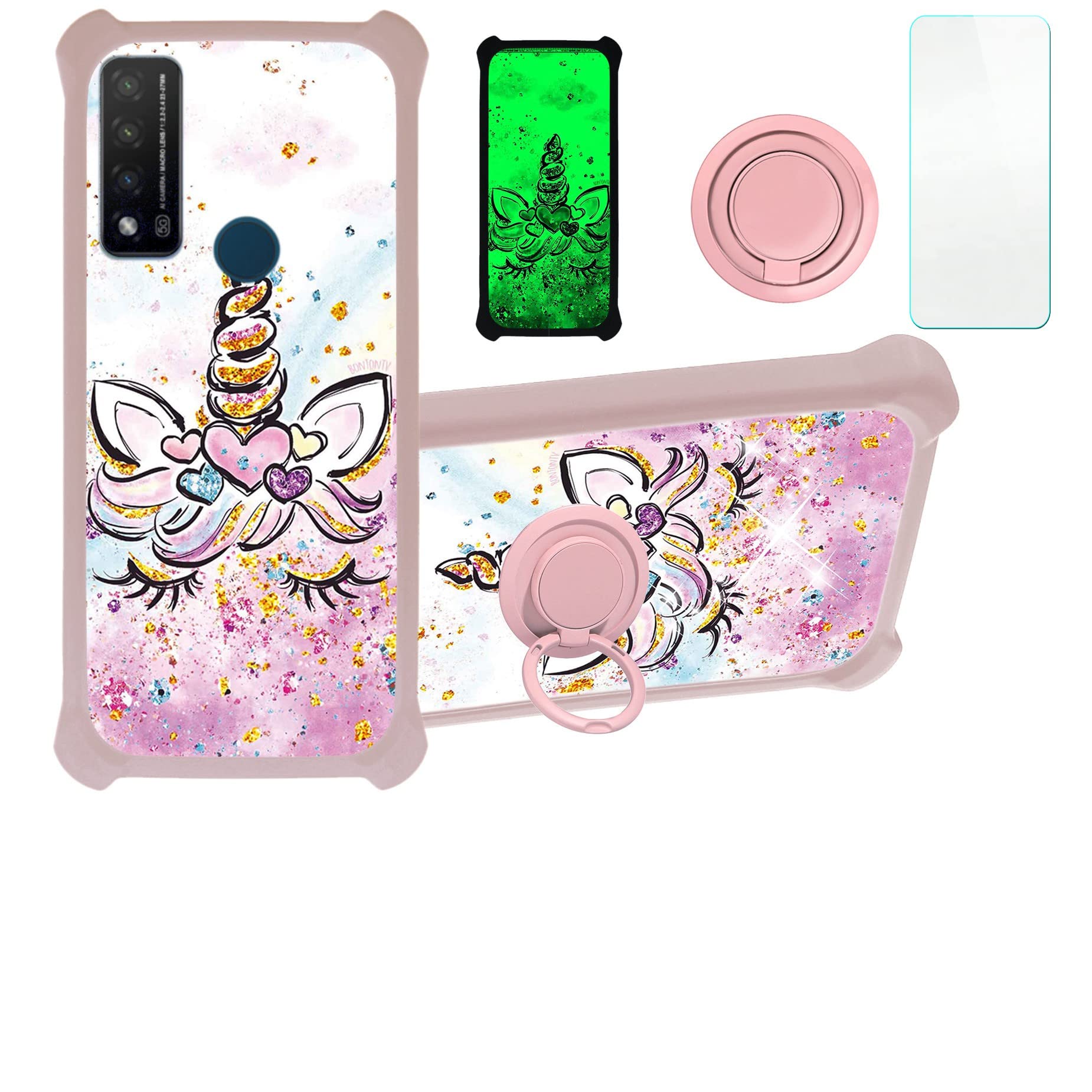 jioeuinly Case for TCL 4X 5g Case Compatible with