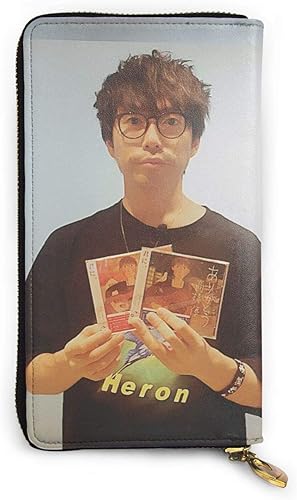 Amazon Jinfeazge 高橋優 財布 本革 長財布 小銭入れ ジッパー おしゃれ 多機能 グッズ 大容量 収納 カードケース コインケース 男女兼用 人気 誕生日プレゼント Jinfeazge シューズ バッグ