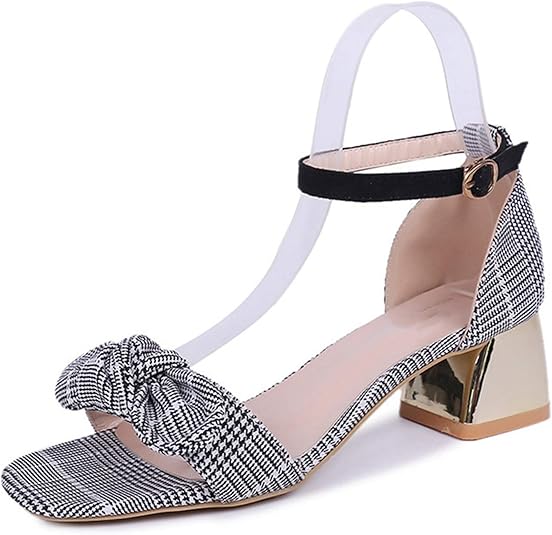 bow tie sandals black