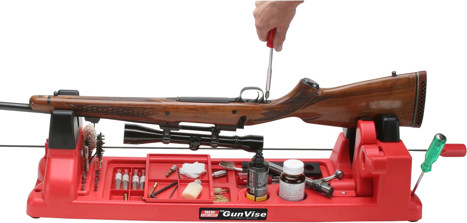 MTM GV-30 Gun Vise Cleaning Maintenance Center : Hunting Cleaning And Maintenance Products : Sports & Outdoors