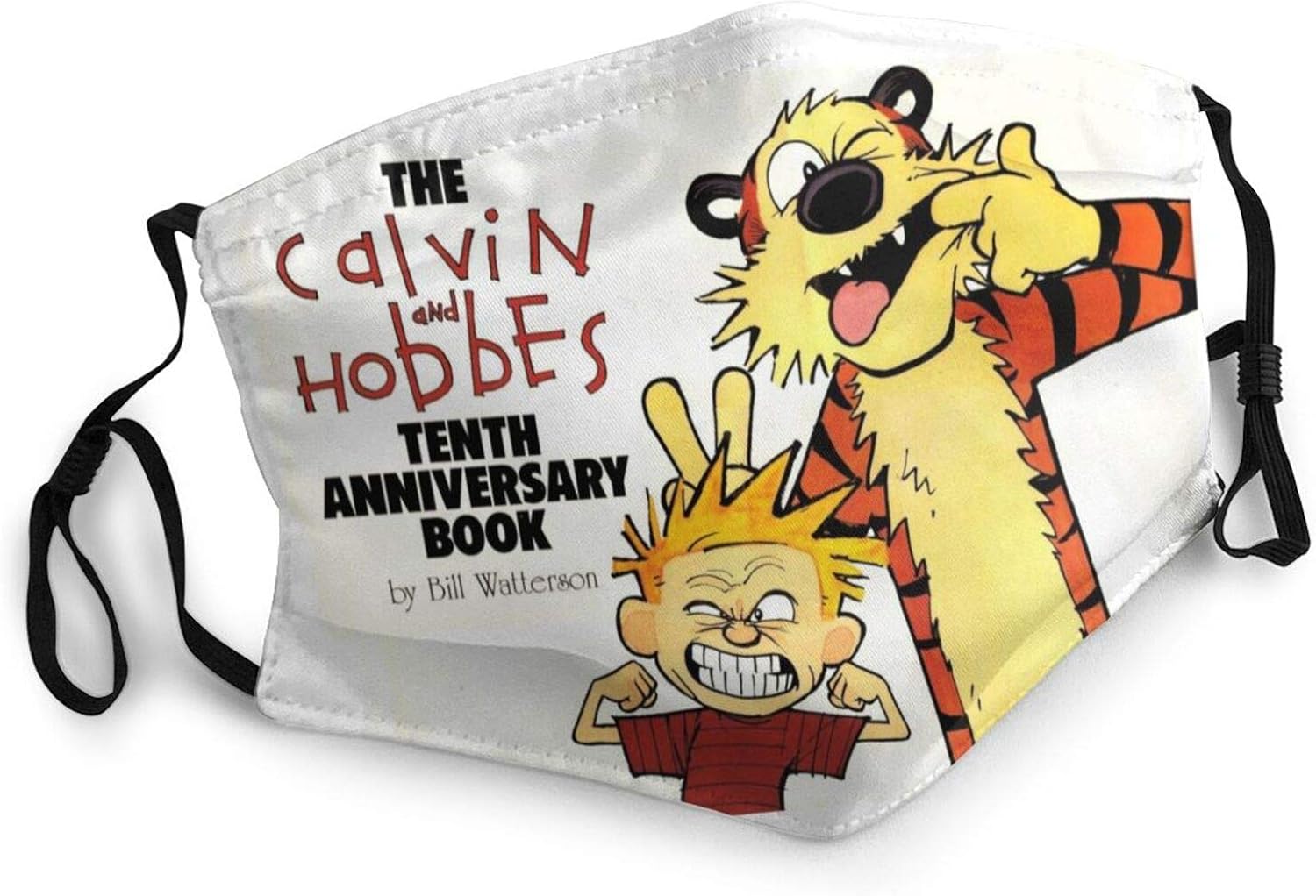 5PCS Calvin and Hobbes Face Mask Adult Kids Men's Dust Reusable Mask ...