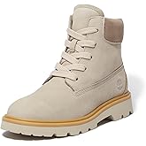 Timberland Womens Rowan Way 6 Inch Round Toe Lace Up Casual Boots Ankle Low Heel 1-2" - Brown