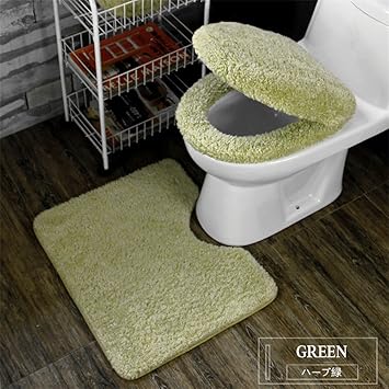 Homdsim 3 Ultra Plusch Waschbar Bad Teppich Set Toilette Sitz