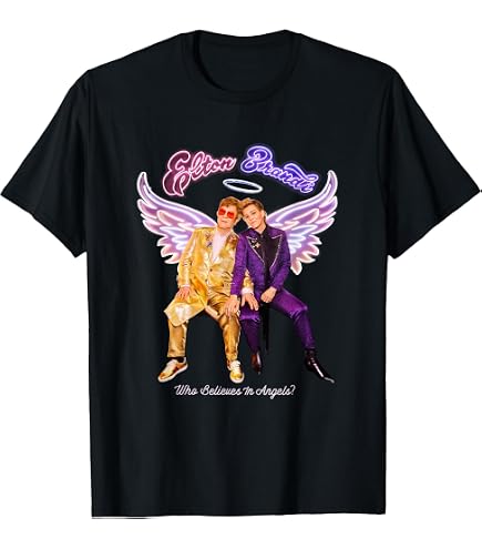 Amazon.com: Elton John Official Vintage Tour Logo T-Shirt