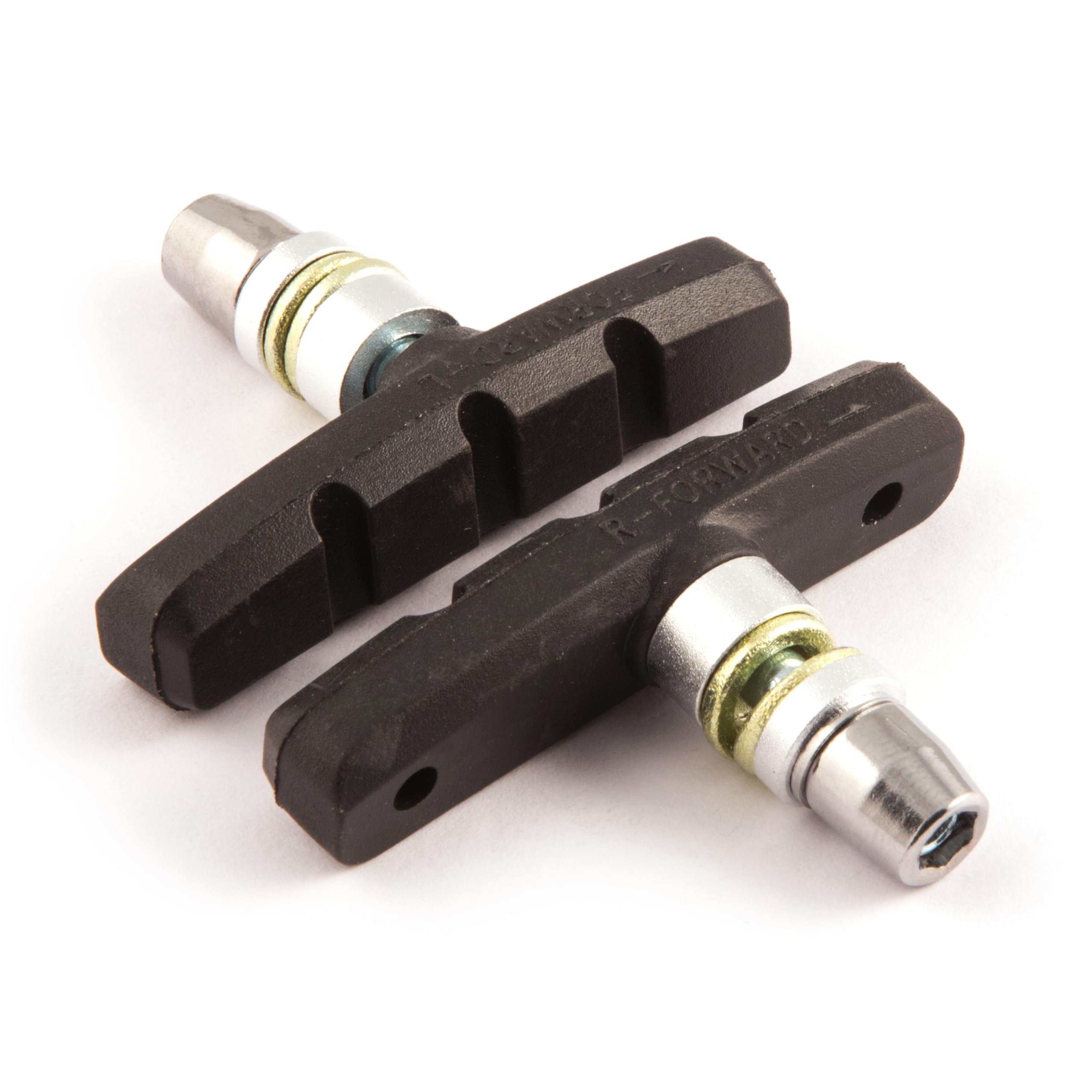 Clarks MTB/Hybrid V-Type and Cantilever Brake Pads - Pair of 70mm Synthetic Brake Pads Compatible with Mountain & Hybrid Bikes Ideal for All Weathers