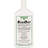 UNGER Commercial RubOut Hard Water Stain Remover - 16 oz RUB50 | Professional-Grade Window and Glass Cleaner Solution; Removes Mineral Buildup, Rust, limescale and Soap Scum
