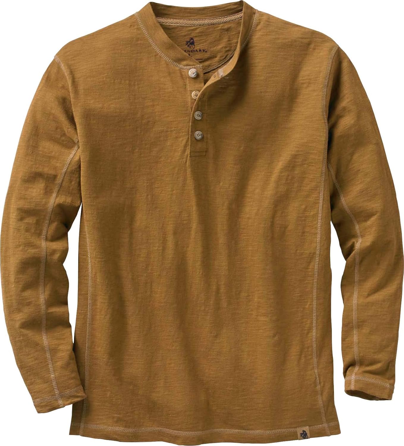 Legendary Whitetails Men's Maverick Slub Henley Shirt: Clothing