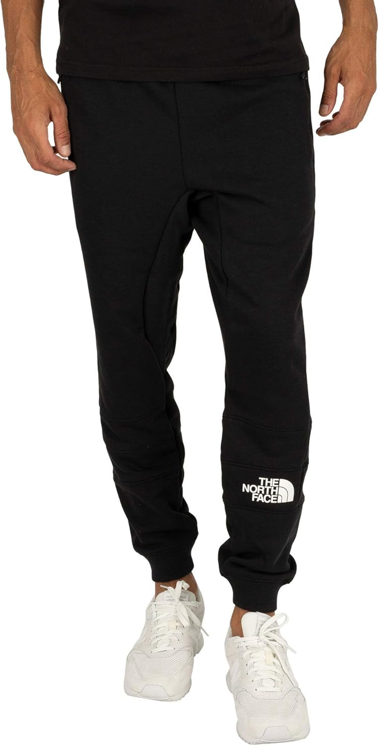 north face tracksuit bottoms black
