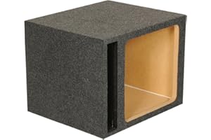 Q Power HD115 VENT SQ Single 15-Inch Vented Custom Speaker Box for Kicker L7 Subwoofer