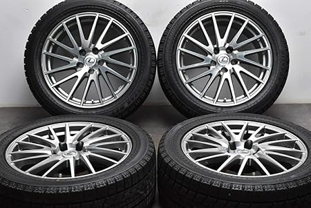 Amazon 中古 スタッドレスタイヤホイール4本セット 19インチ 245 50r19 101q マルカサービス スタッドレスタイヤ付き A タイヤ ホイールセット 車 バイク