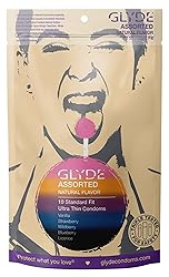 GLYDE Assorted Flavored Ultra Thin Condoms - 10