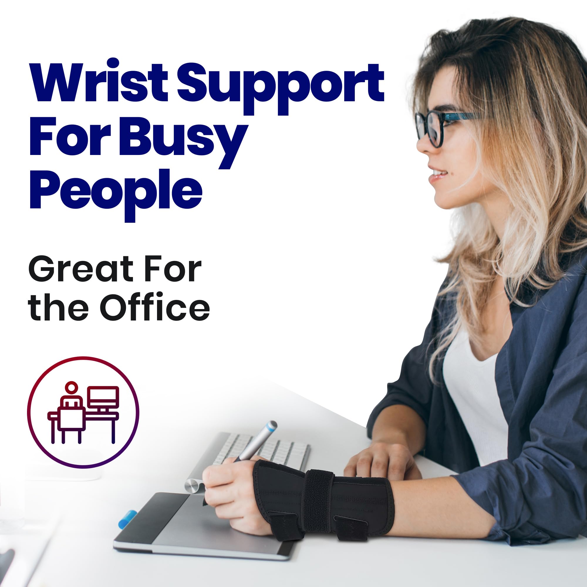 Thumb Splint & Wrist Brace | Carpal Tunnel Wrist Splint with Trigger Thumb Brace Spica | Stabilizer & Support For Tendonitis Pain, Arthritis, CMC, Tenosynovitis, De Quervain Women Men SM/MED RIGHT HAND