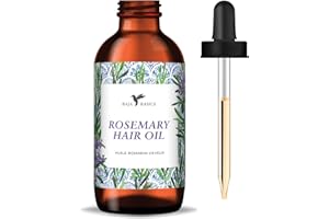 Rosemary Oil for Hair Growth by Baja Basics, Moisturizing Hair Oil for Split Ends and Dry Scalp, Hair Strengthening, All Hair