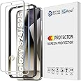 AACL 2 Pack for Samsung Galaxy S25 Screen Protector and S24 Tempered Glass 9H Bubble Free Fingerprint Unlock Compatible Case Friendly Anti Scratch Durable with Alignment Tool